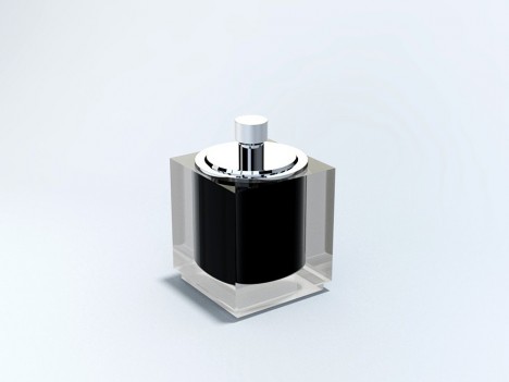 PORTA COTONETE C/TPA CUBO 